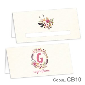 Place Card botez CB10